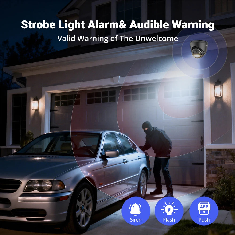 ANNKE AC500 3K Outdoor PoE Security Camera with Human Detection