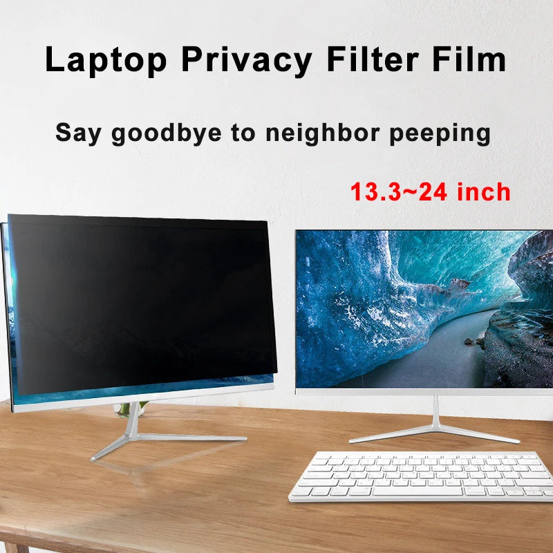Laptop and Monitor Privacy Filter Options