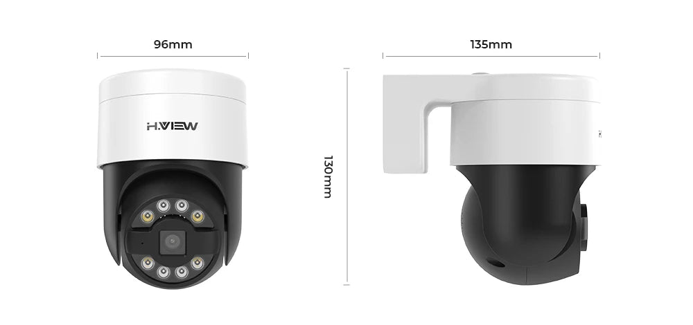 8CH 4K PoE CCTV Security Camera System with PTZ and AI Detection