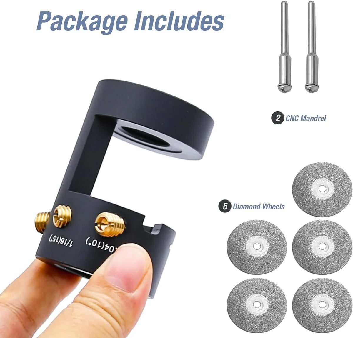 TIG Tungsten Sharpening Attachment Kit