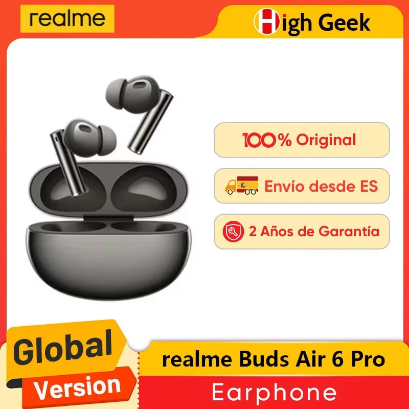 realme Buds Air 6 Pro vezeték nélküli fülhallgató aktív zajszűréssel