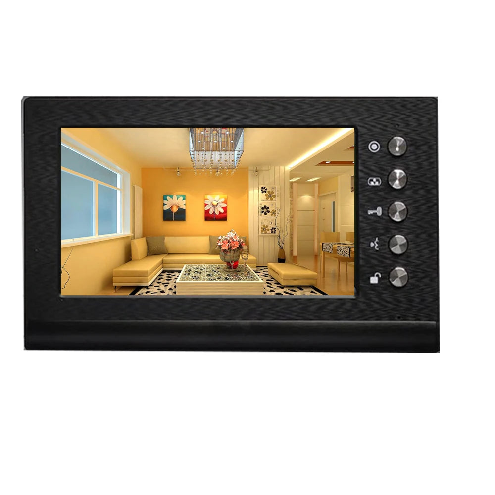 Homefong 7 Inch RFID Home Intercom Video Door Phone Doorbell with Camera Door Access Control Multiple Monitors Unlock Gate Spy-shop.com