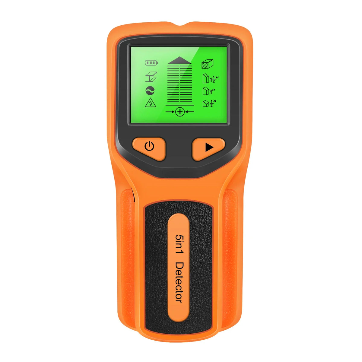 LCD Stud & Metal Wall Scanner with Live-AC Indication
