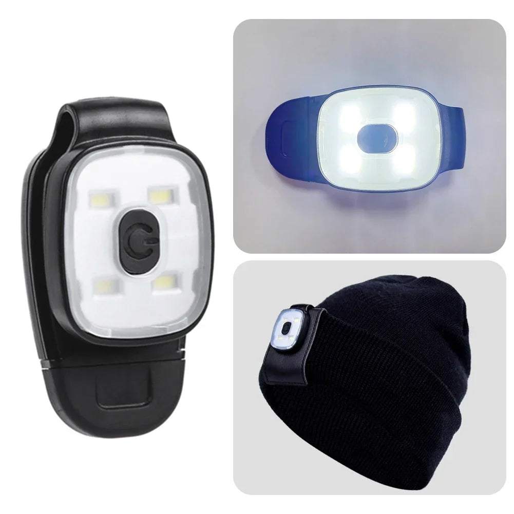 USB Rechargeable Clip-On LED Light