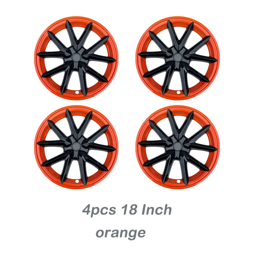 18" Tesla Model 3 Hubcap Set (2017–2023) Full Wheel Covers 4PCS