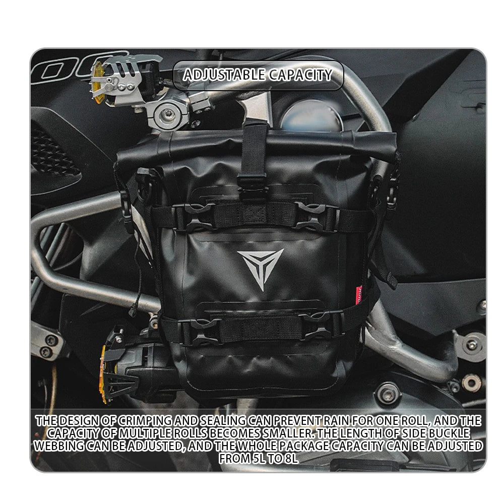 Motorcycle Crash Bar Waterproof Storage Bag for GS, ADV & More