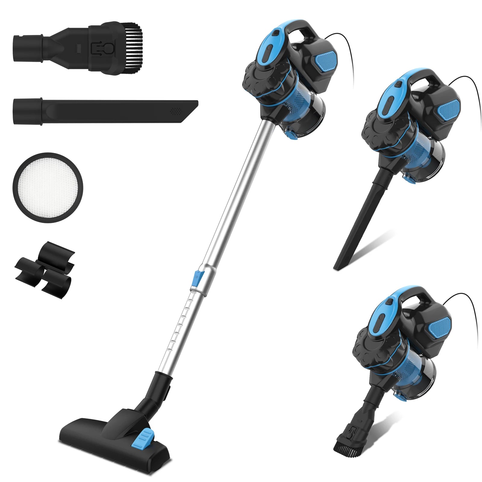 INSE I5 Corded Stick Vacuum 600W 18Kpa Lightweight 2-in-1 Cleaner
