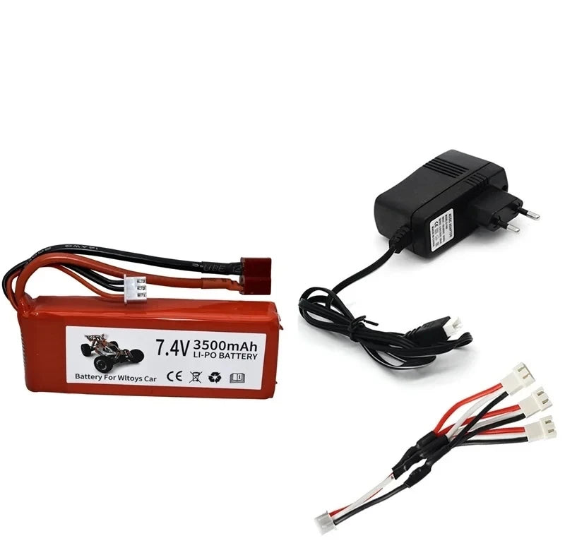 7.4 V RC Battery and Charger Accessories - Options