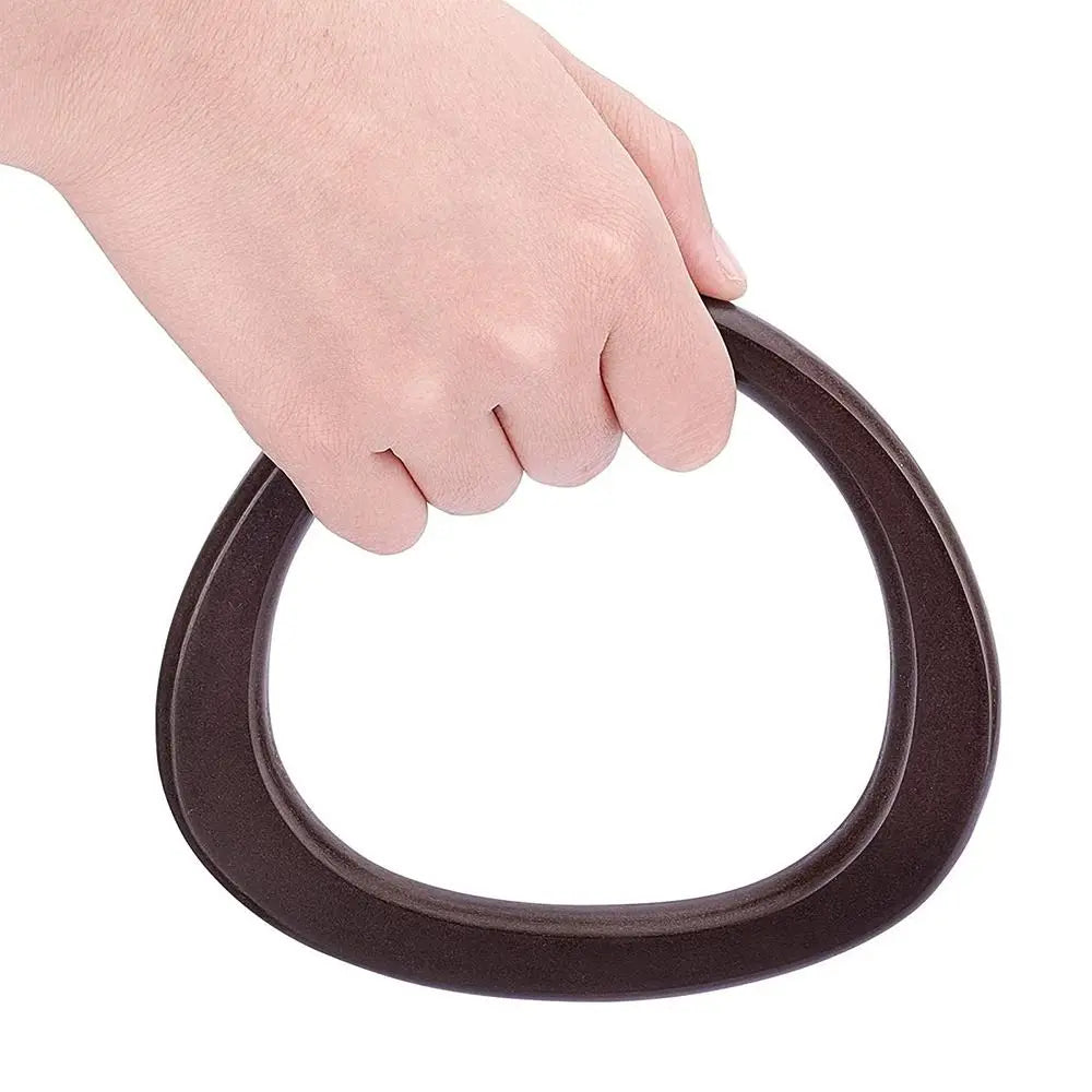 Wyjmowane drewniane uchwyty do torby, DIY pudełko z uchwytami na torbę, pasek na ramię, uchwyty do torebek, pasek, uchwyty do bagażu, rękodzieło