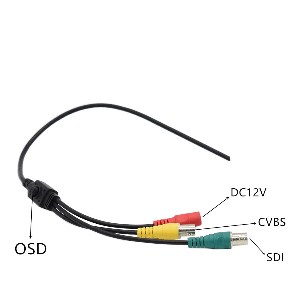 Mini Broadcast Camera HD-SDI 1080p60 2MP Surveillance Kit