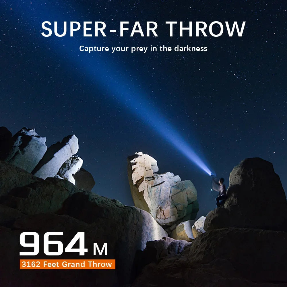Sofirn SF26 2000 lumenov taktická baterka s USB-C nabíjaním