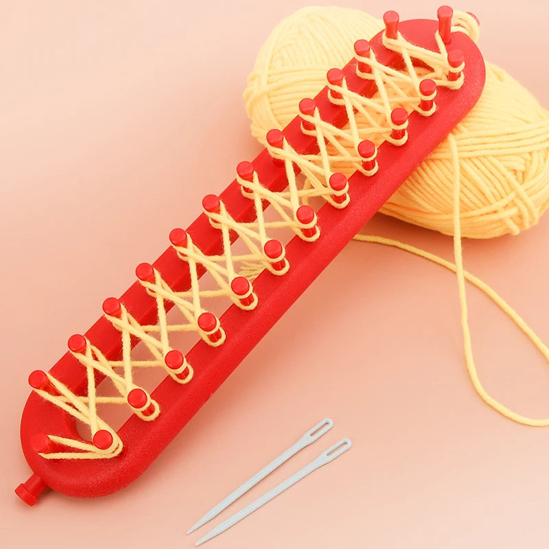 Knitting Loom with Hook – Size Options