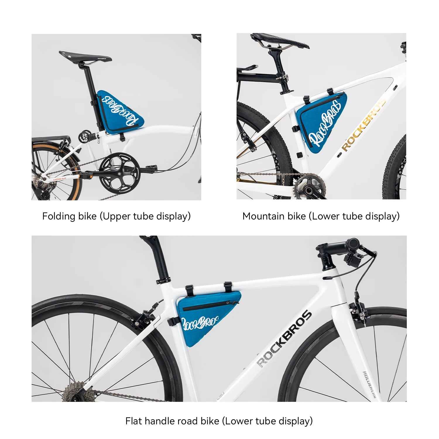 Waterproof Bicycle Top Tube Bag for Cycling Essentials