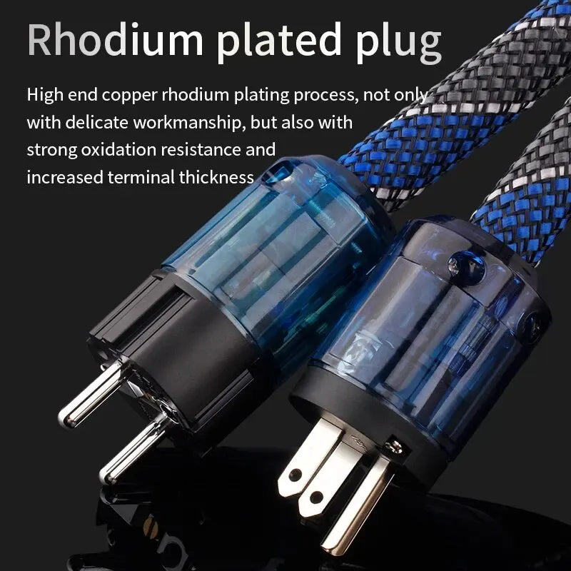 Equipment Power Cable, EU or US Plug, 1–1.5 m