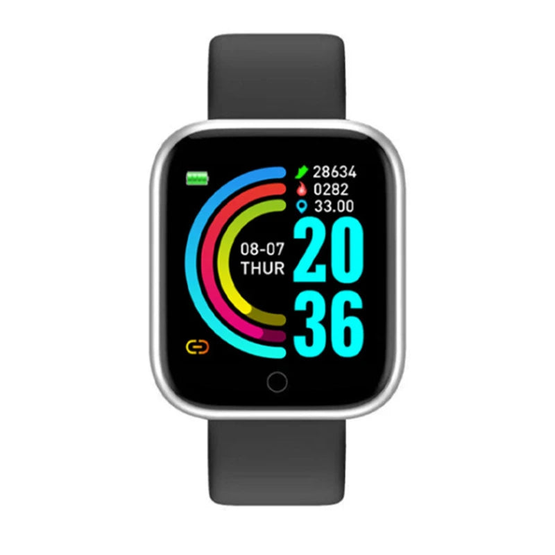 Bluetooth-fitnesssmartwatch met 1,44-inch display