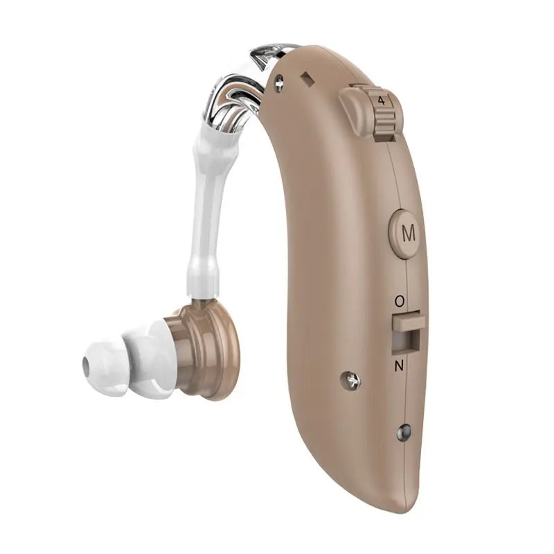 Rechargeable Behind-the-Ear Sound Amplifier