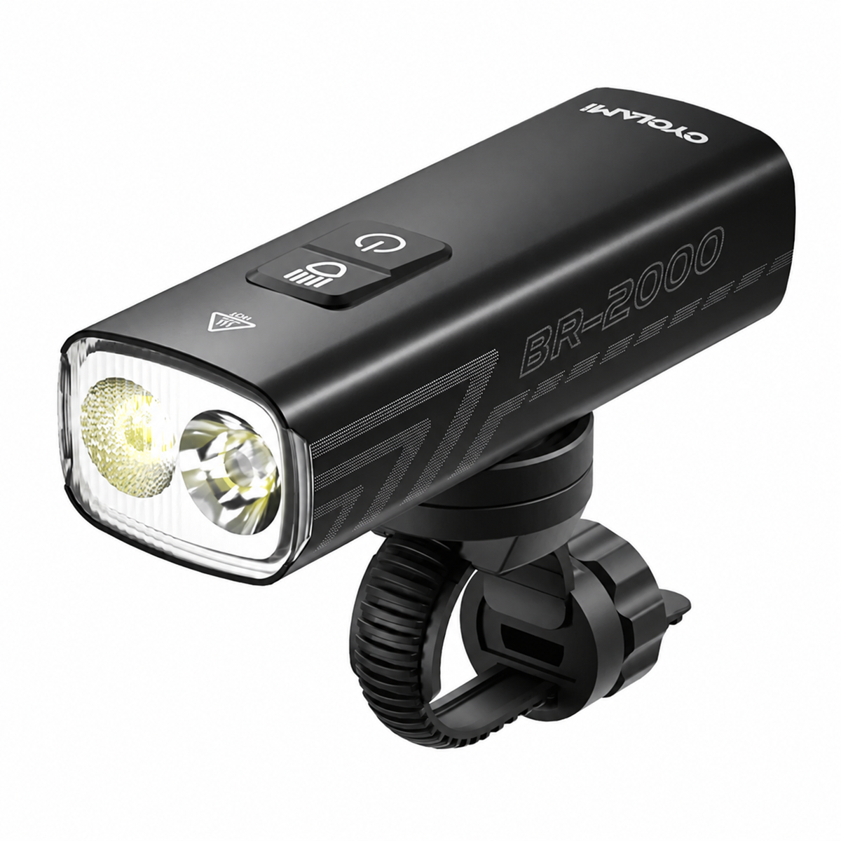BR-2000 Bicycle Headlight with Optional Tail Light