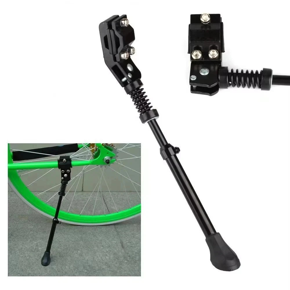 Adjustable Rear-Mount Bicycle Kickstand