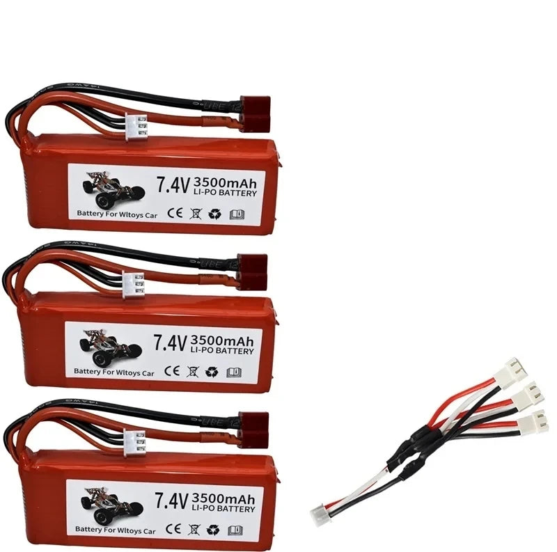 7.4 V RC Battery and Charger Accessories - Options