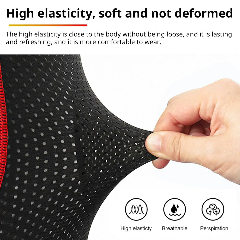 Gevulde mesh-fiets-underwear shorts