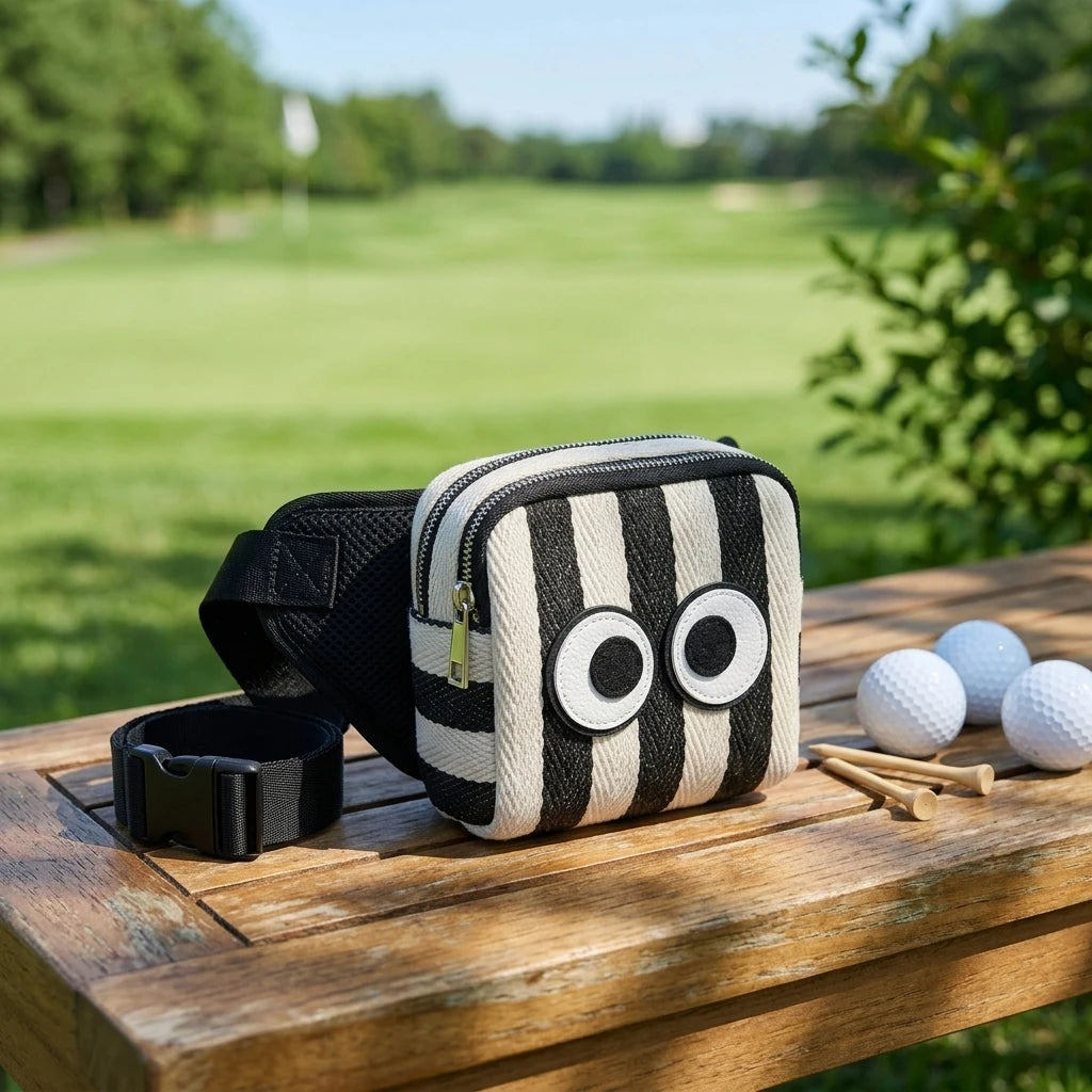 Compact Golf Ball Accessory Pouch