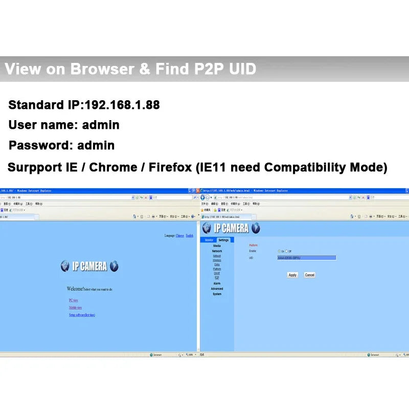 4K PIR Camera with 5MP IMX415 Sensor and Invisible 940nm IR