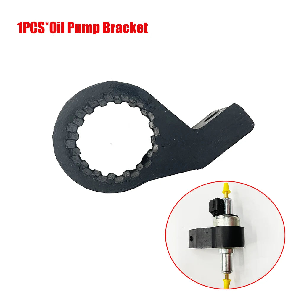22ml 12V 24V Car Silent Fuel Pump +Bracket Air Heater Diesel Metal Car Heater Fuel Pump Air Parking Heater Accessories