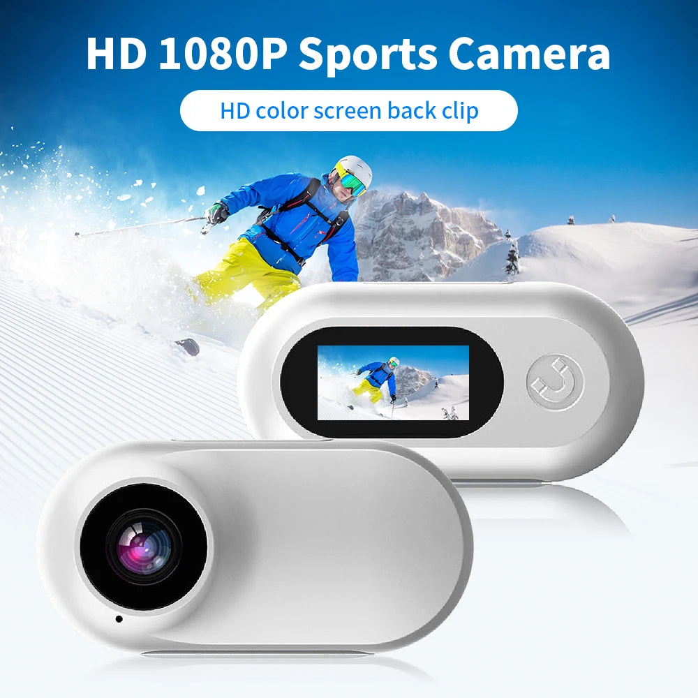1080p-minitoimintakamera LCD-näytöllä