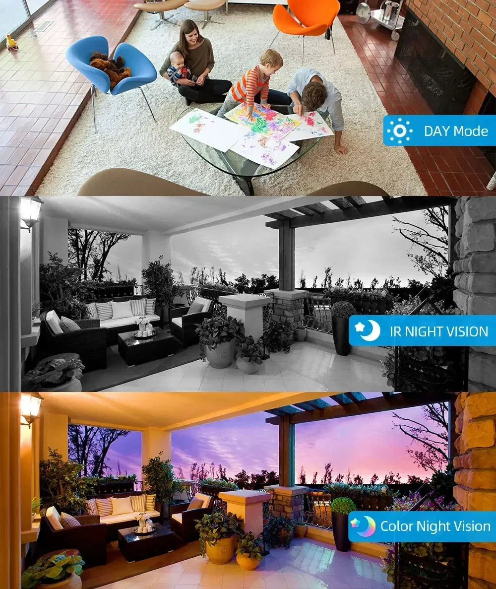 4G LTE Solar Triple-Lens PTZ Security Camera