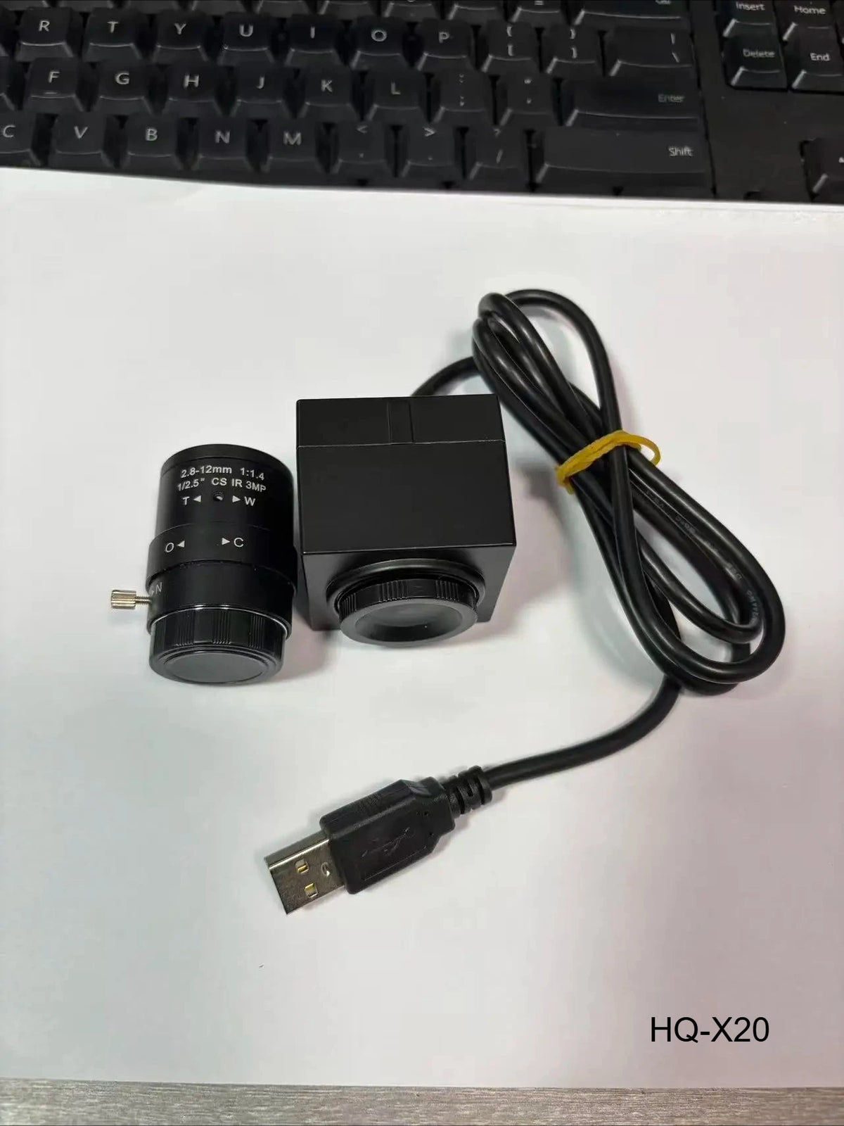 4K 1080P USB Box Camera met 8MP Sensor en Varifocale Lens