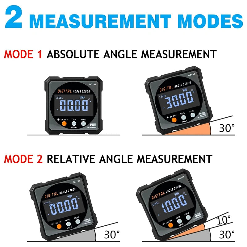 DCJ95 Digital Angle Gauge