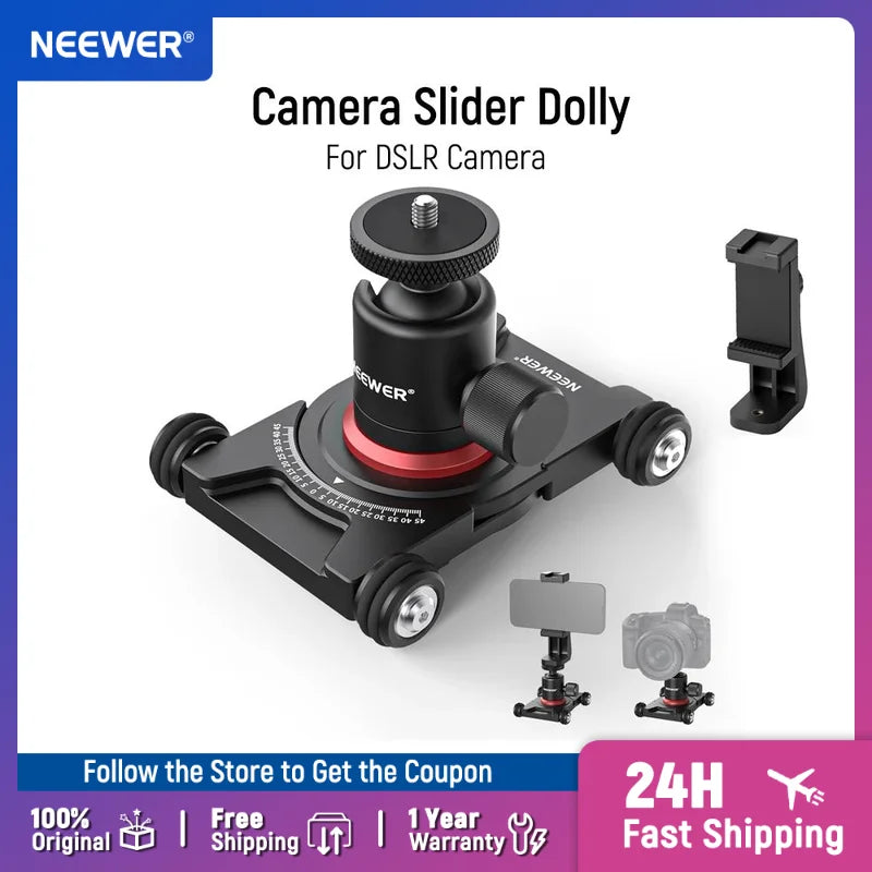  SD001 Slitta porta-camera manuale da tavolo