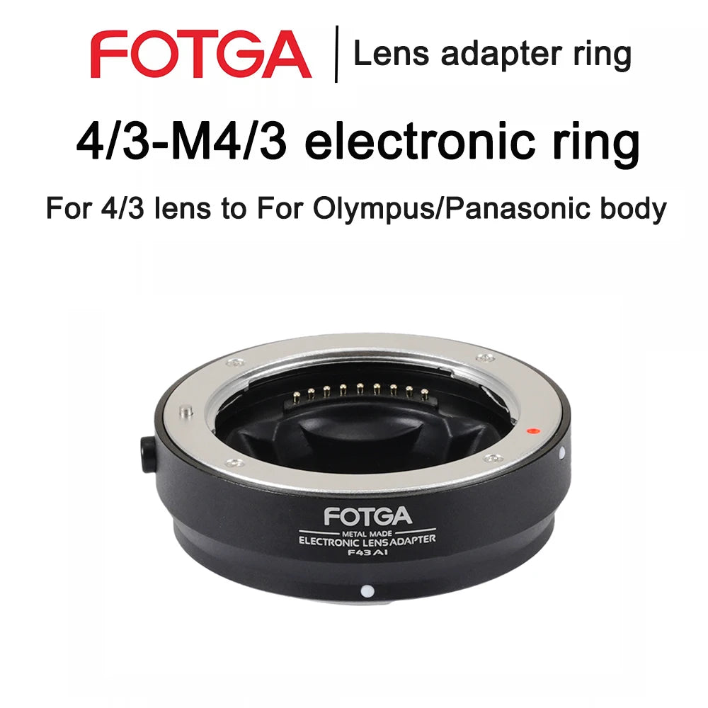 Four Thirds Lens to Micro Four Thirds Camera Adapter