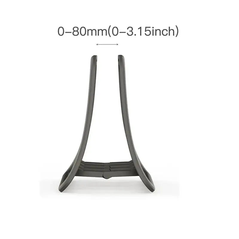 Foldable Vertical Laptop Stand - Black or White