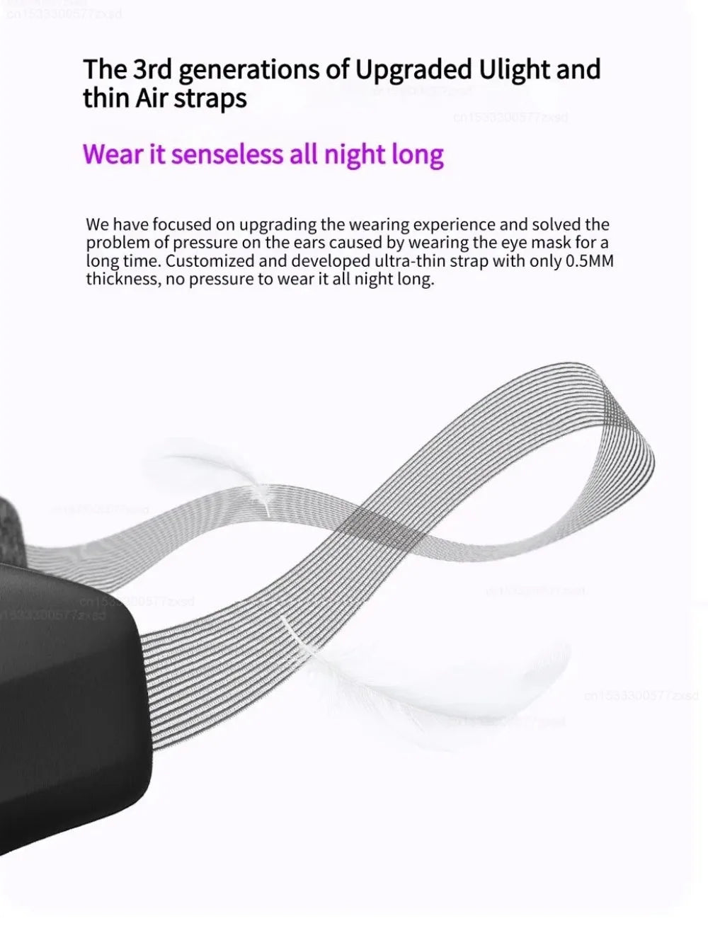 Xiaomi Dreamlight 4S Eye Mask Sleep 3D Stereoscopic Sleep Aid for Men Women Adult for Sleeping Block Out Light Travel Blindfold 