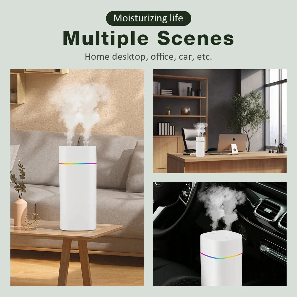 USB Humidifier with Colour Night Light