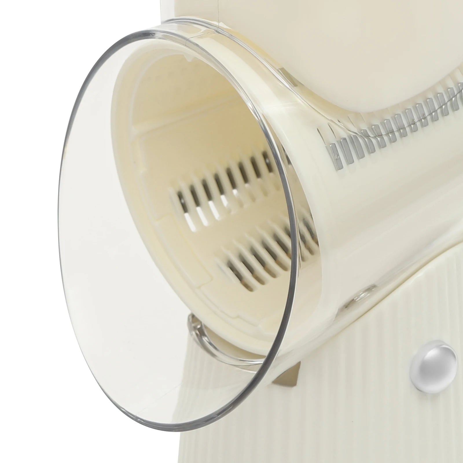 Manual Rotary Cheese and Vegetable Slicer with 5 Blades