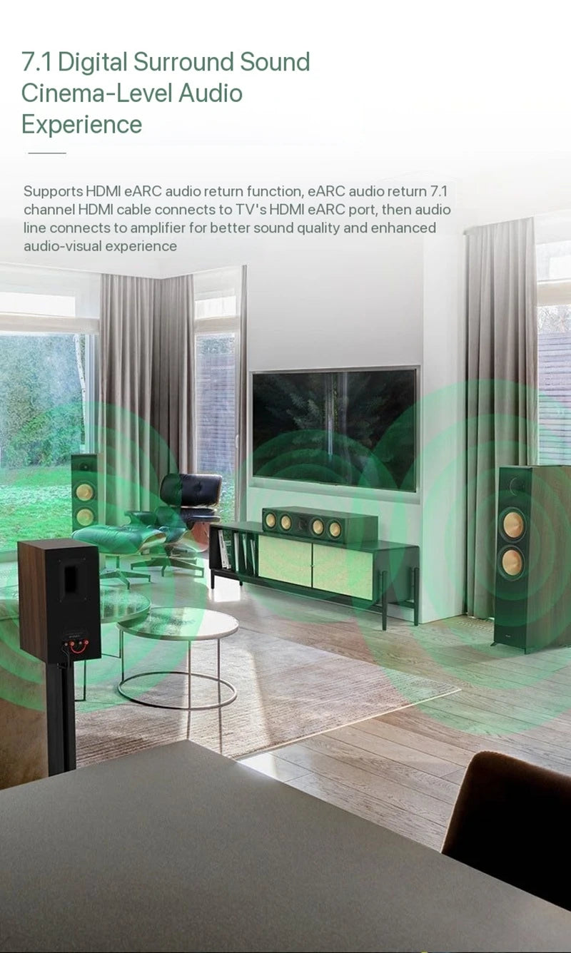 ARC ja eARC HDMI-ääniefektio