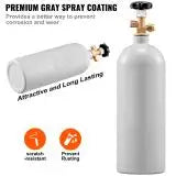 5 lb CO2-tank aluminiumcylinder med CGA320-ventil