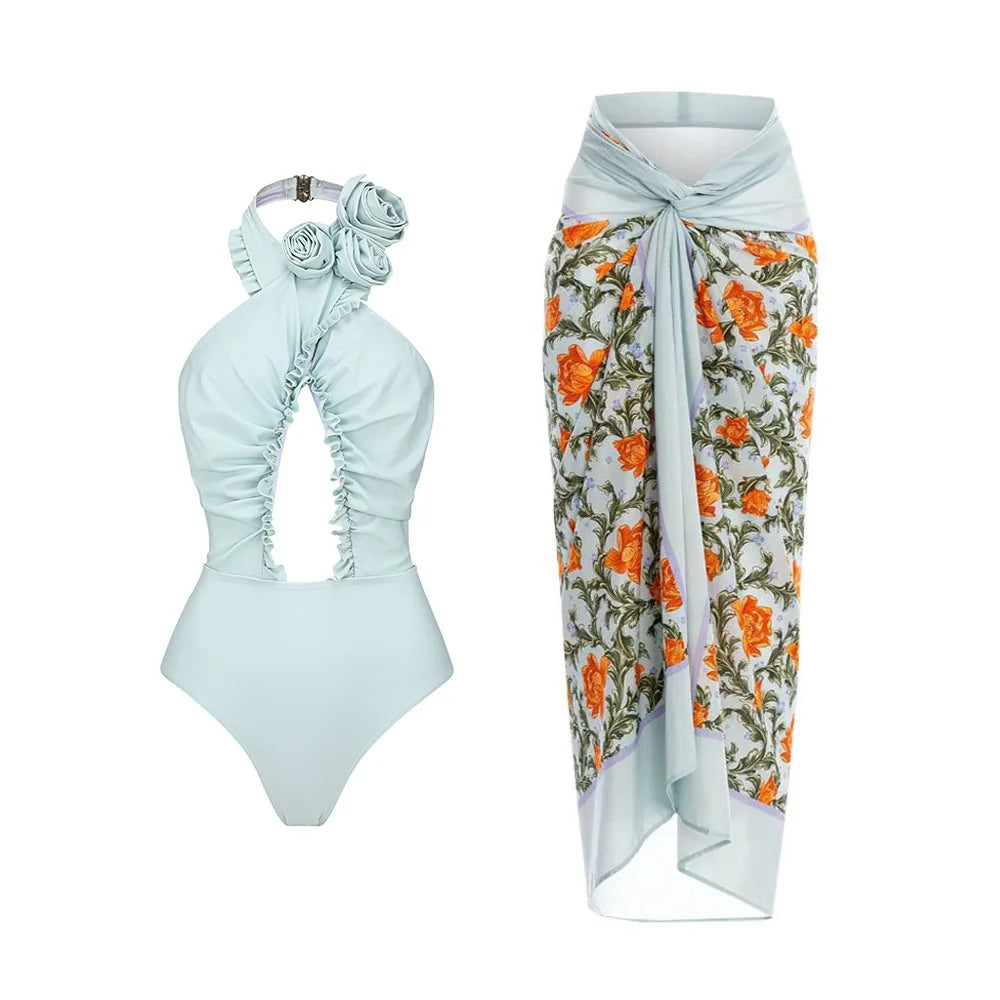 Damernas badkläder och strandtäckning - stilalternativ