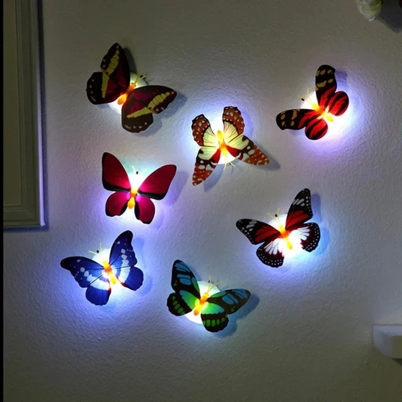 Butterfly LED Decorative Lights - 5-Piece Option