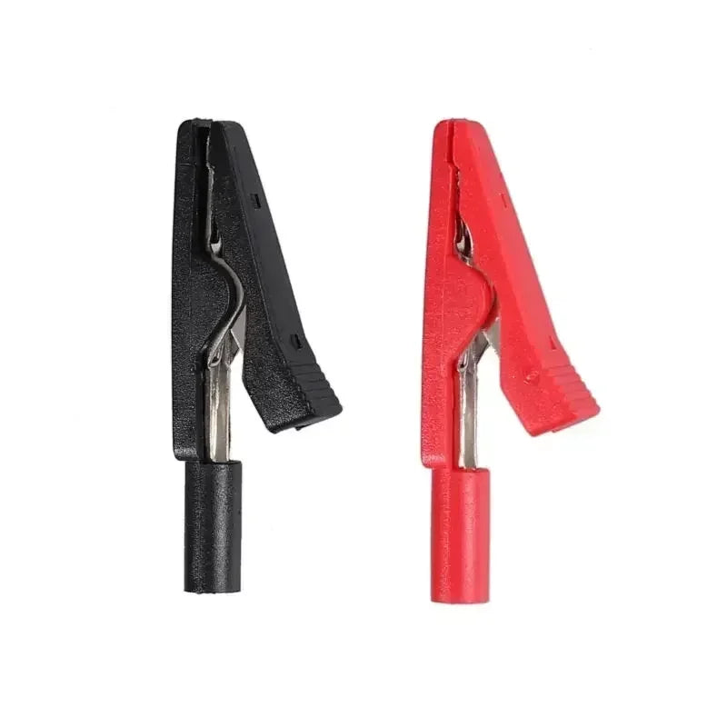 Multimeter Test Lead Kit with Mini, Safety and Large Clips