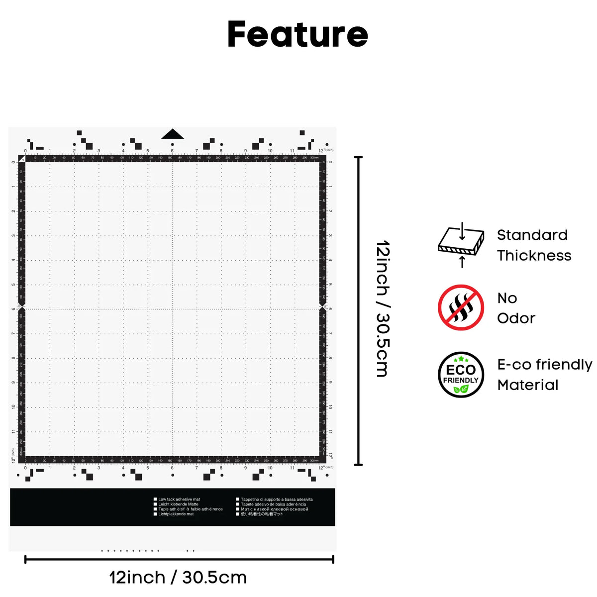 12-Inch Cutting Mat for Compatible Brother ScanNCut SDX