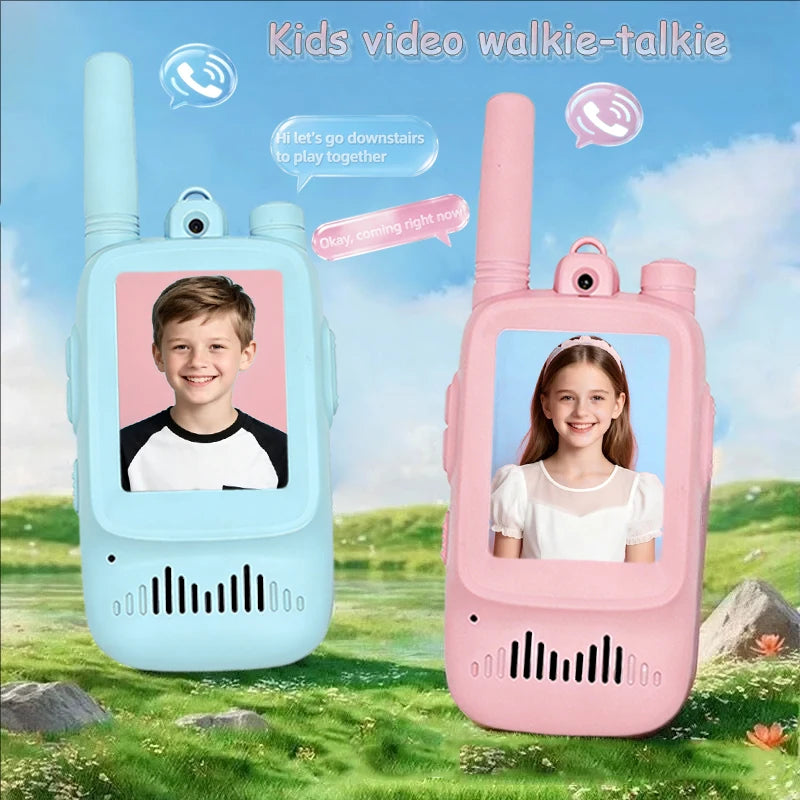 Rechargeable Kids Video Walkie-Talkie Pair