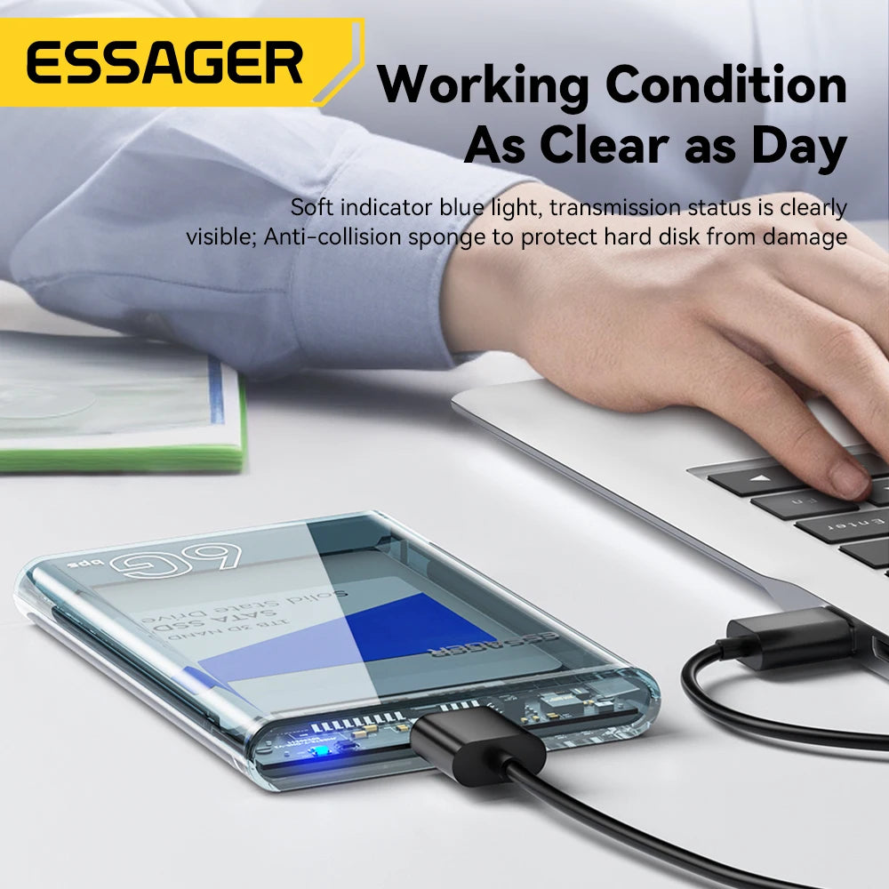 2.5-Inch SATA USB 3.0 Drive Enclosure