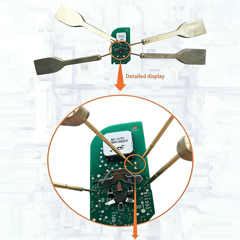 Support de test pour circuit imprimé, pour la programmation de clés et d’ECU