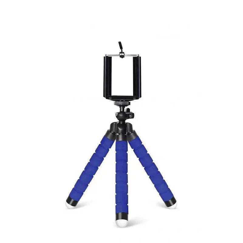 Flexible Mini Phone Tripod with Clip & Ball Head