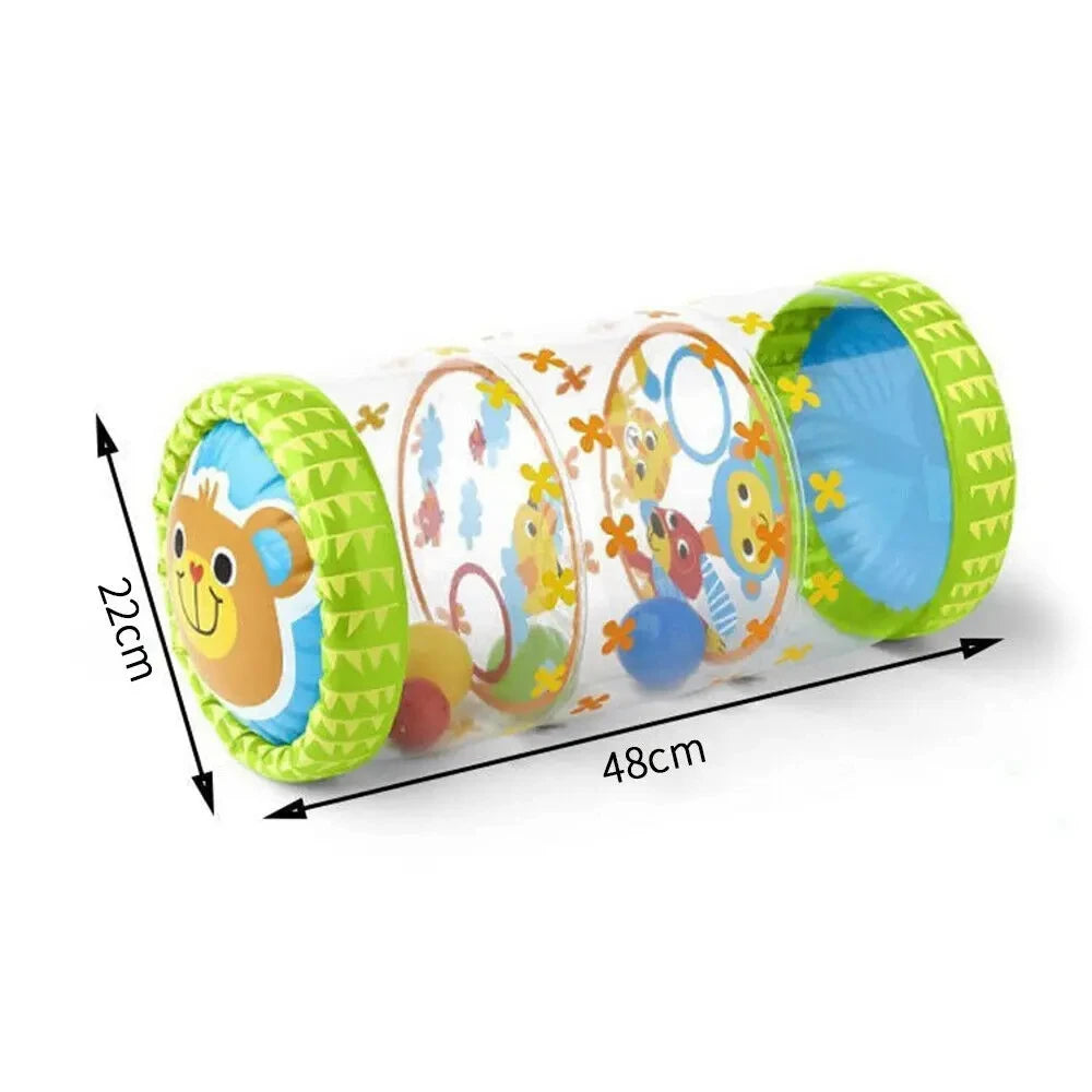 Inflatable Baby Crawling Roller Toy Rattles Games for Babies Development 6 12 Months Baby Crawling toy Fitness Educational Toys 