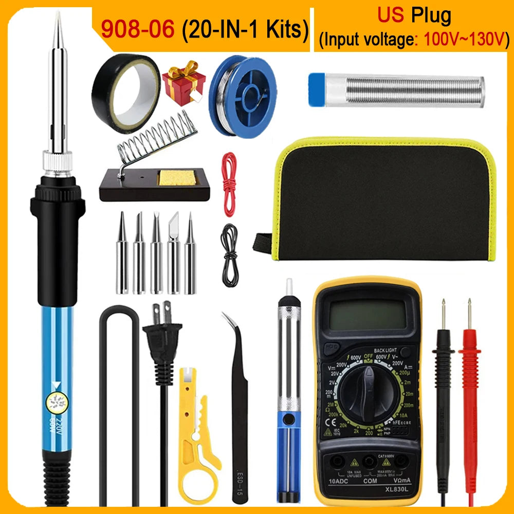 Adjustable Soldering Iron Kit - Package Options