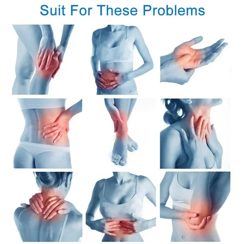 LED Phototherapy Massage Belt Red Light Hot Compress 850nm 660nm Body Shaping Weight Loss And Relaxation Back Pain Relief 